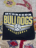 MCGREGOR BULLDOGS VOLLEYBALL TEE