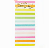 BEST TEACHER NOTEPAD