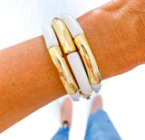 BLACK & GOLD BRACELETS