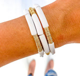 BLACK & GOLD BRACELETS