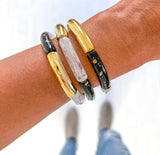 BLACK & GOLD BRACELETS