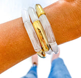 BLACK & GOLD BRACELETS