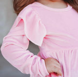 VELVET BUBBLE ROMPER