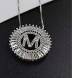 THE FAB INITIAL NECKLACE-SILVER