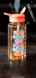 CORAL WATER BOTTLE - GOOD DAY GREAT DAY