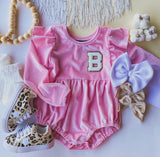 VELVET BUBBLE ROMPER