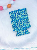 SPECKLED GREEN LEOPARD KOOZIE