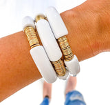 BLACK & GOLD BRACELETS